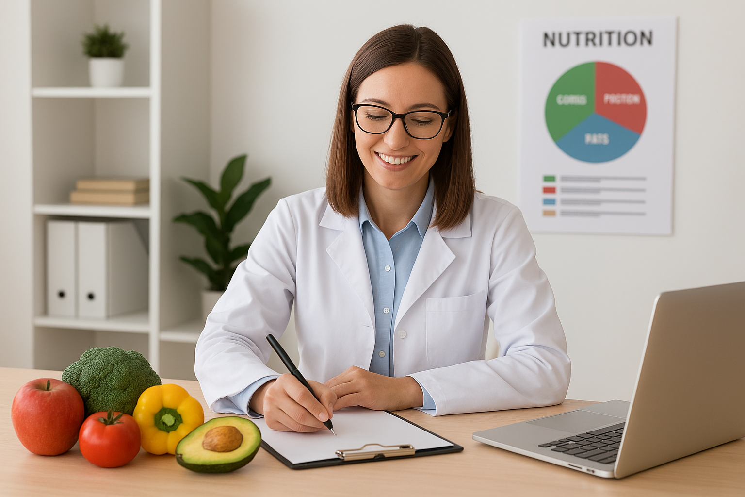 NUTRITIONIST DOING ASSESSMENT